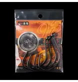 WHISKER SEEKER TACKLE WHISKER SEEKER TACKLE TRIPLE THREAT HYBRID CIRCLE HOOKS, 8/0, PACK OF 4