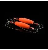 WHISKER SEEKER TACKLE WHISKER SEEKER TACKLE RATTLER CATFISH RIG FLOATS, ORANGE, PACK OF 2