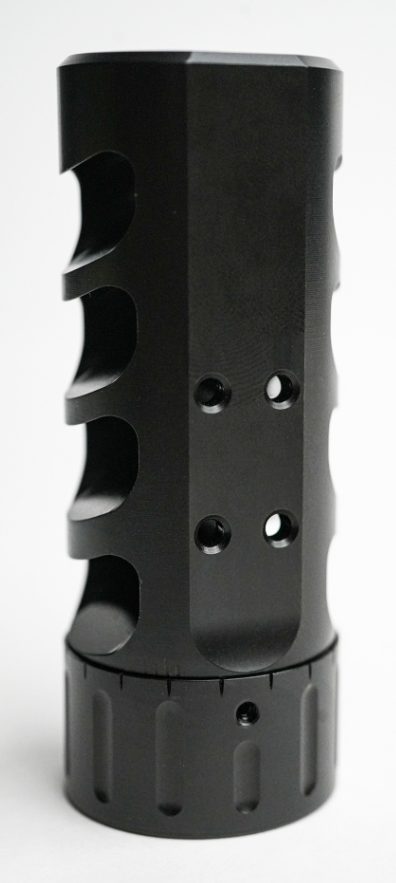 ACE MAX MUZZLE BRAKE, 6.5MM, 5/8-24, BLACK NITRIDE