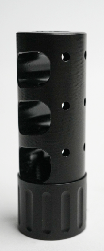 ACE MINI MUZZLE BRAKE, 30 CAL, 5/8-24, BLACK NITRIDE