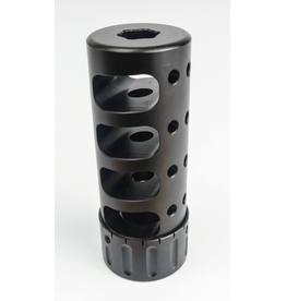 ACE MUZZLE BRAKE, 6.5MM, 5/8-24, BLACK NITRIDE