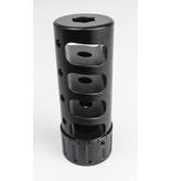 ACE MUZZLE BRAKE, 30 CAL, 5/8-24, BLACK NITRIDE