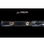 FOUNDATION SAMSON MICARTA STOCK, UNIVERSAL REMINGTON 700 INLET, SA, RH, M5, CENTURION GRIP,  BRASS WEIGHTS & ARCA RAIL, DARK DISTRESSED