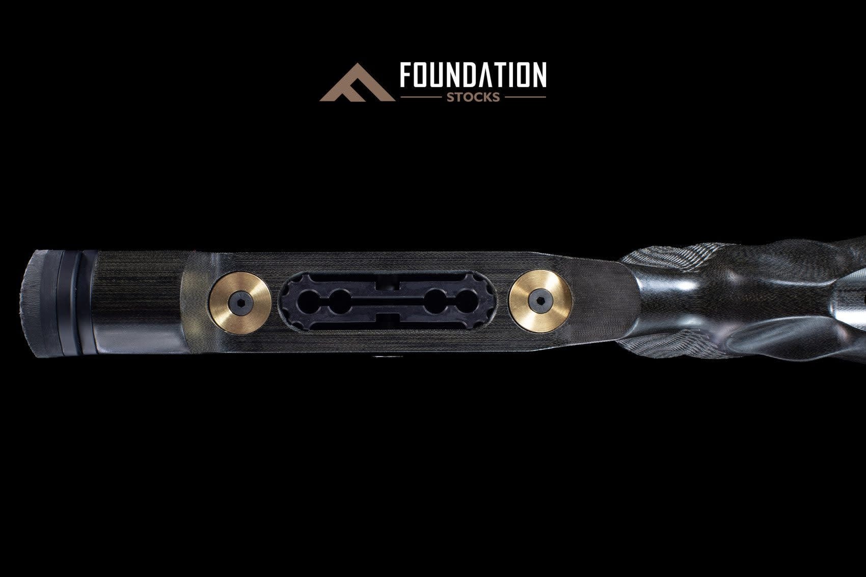 FOUNDATION SAMSON MICARTA STOCK, UNIVERSAL REMINGTON 700 INLET, SA, RH, M5, CENTURION GRIP,  BRASS WEIGHTS & ARCA RAIL, DARK DISTRESSED