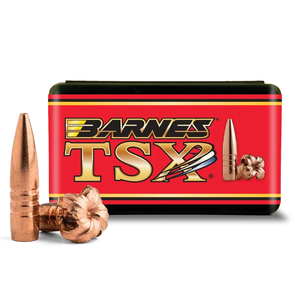BARNES BARNES TSX BT RIFLE BULLETS, .277", 130 GR, 50 PACK