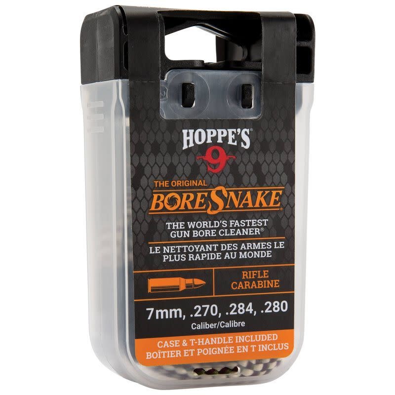 HOPPE'S HOPPE'S RIFLE BORE SNAKE, .270/7MM/.284 CAL, W/ DEN