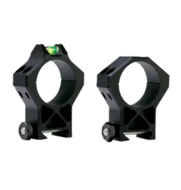 HAWKINS PRECISION HAWKINS PRECISION ULTRA LIGHT TACTICAL SCOPE RINGS, W/ OFFSET BUBBLE LEVEL, 34MM, MEDIUM (1.0")