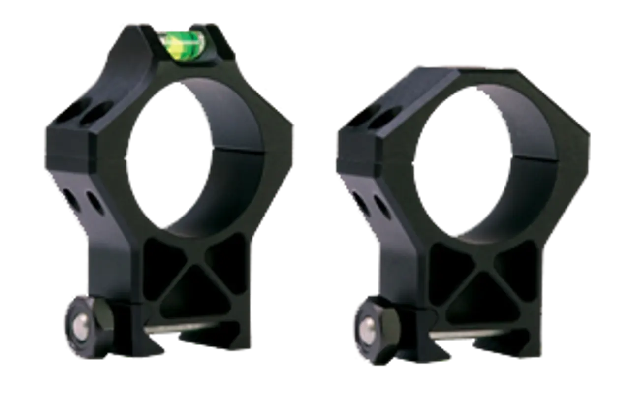 HAWKINS PRECISION HAWKINS PRECISION ULTRA LIGHT TACTICAL SCOPE RINGS, W/ OFFSET BUBBLE LEVEL, 34MM, HIGH (1.25")