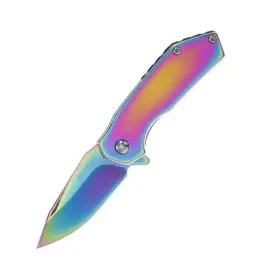 KERSHAW KERSHAW VALVE FOLDING KNIFE, RAINBOW