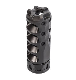 PRECISION ARMAMENT HYPERTAP MUZZLE BRAKE, SLIM, 30 CAL, 5/8-24, BLACK