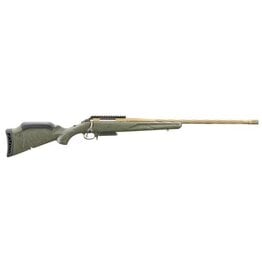 RUGER RUGER AMERICAN GEN II PREDATOR RIFLE, 450 BUSHMASTER, BURNT BRONZE, GREEN STOCK