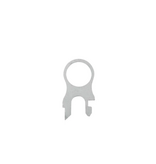 LEATHERMAN LEATHERMAN QUICK-RELEASE LANYARD RING, FOR WAVE PLUS, WAVE ALPHA, CHARGE FAMILY & SURGE, STAINLESS