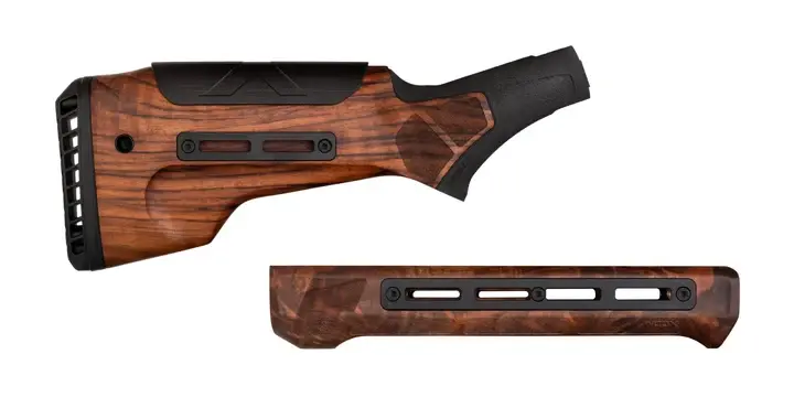 WOOX BRAVADO STOCK & HANDGUARD KIT, HIGH-GRADE WALNUT, MARLIN SBL & TRAPPER SERIES