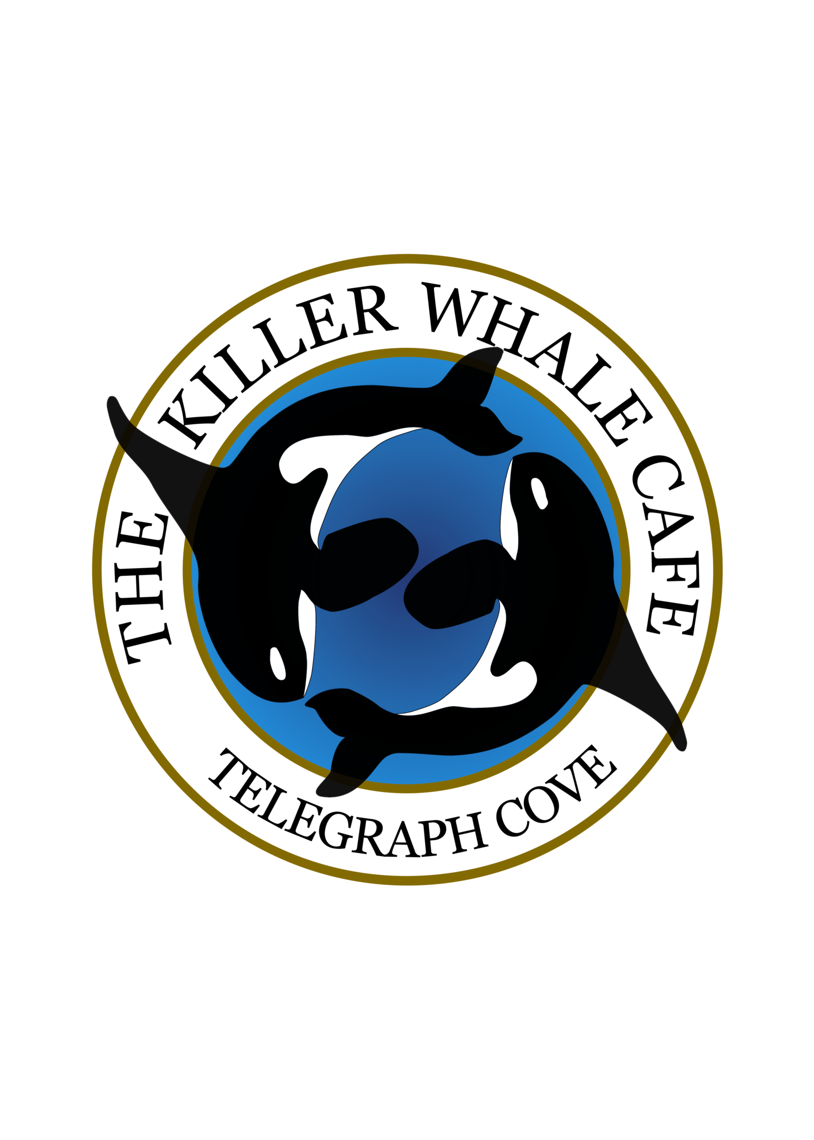 Sticker The Killer Whale Cafe
