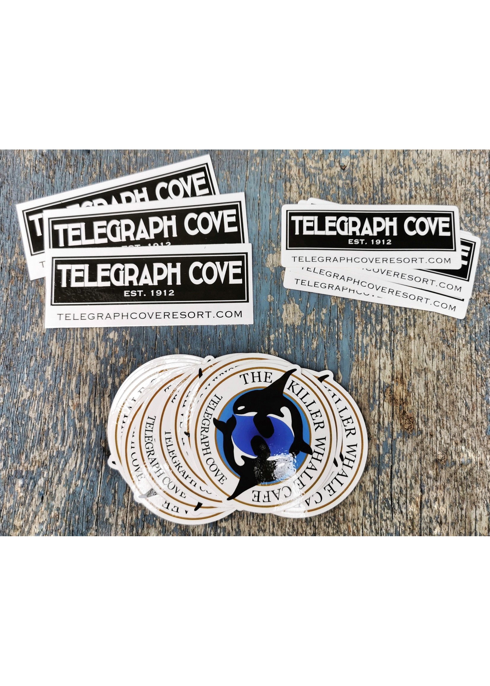 Sticker Telegraph Cove Large