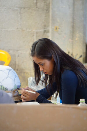 Creating Talavera Pottery Edmonton