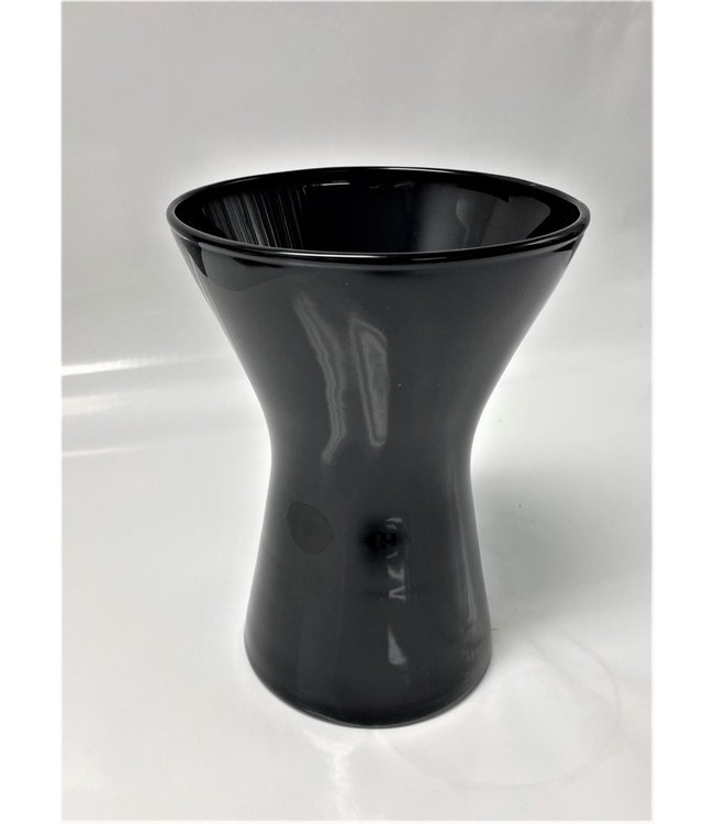 Vase, Black Flare 7 in H