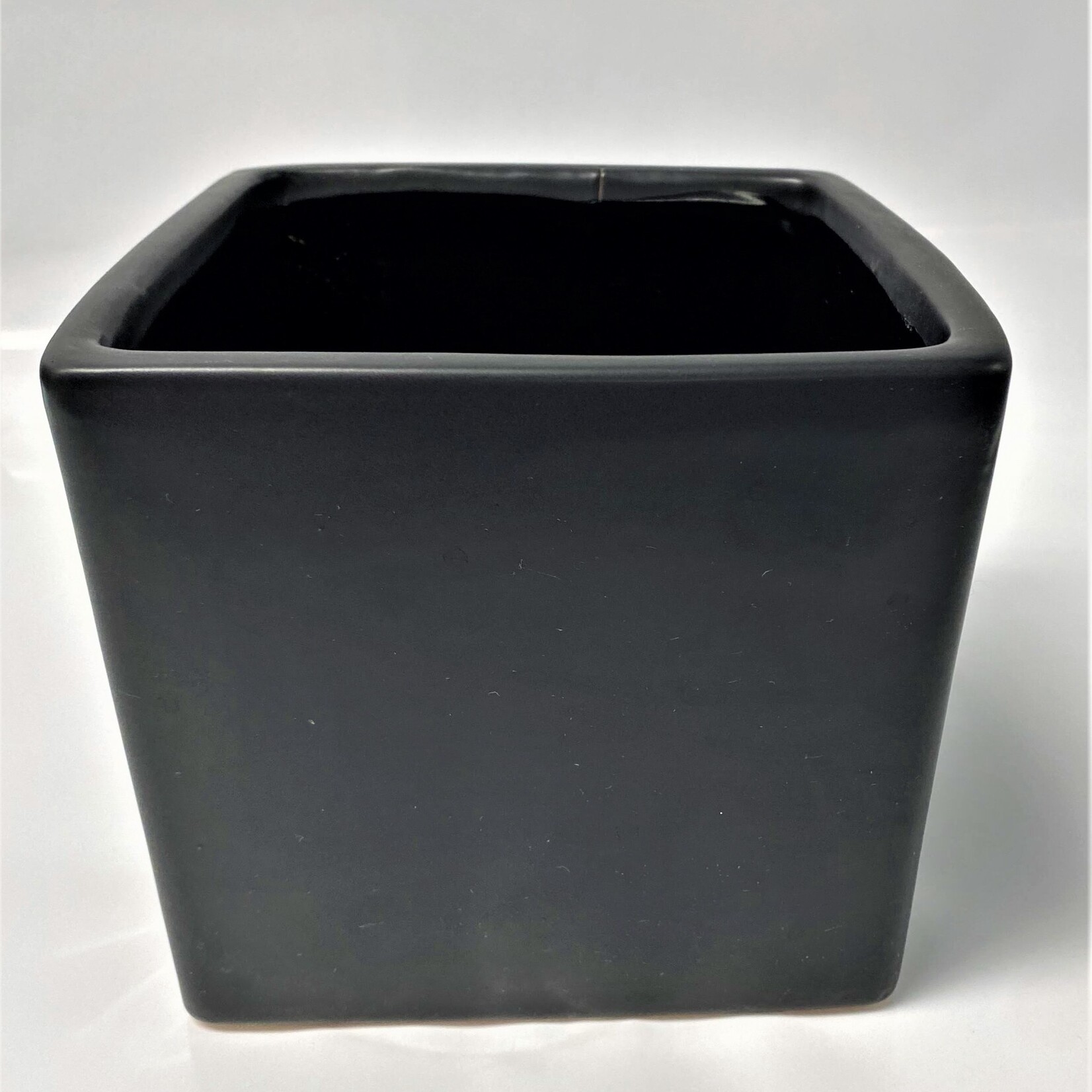 Potcover, Cube Blk 7 in