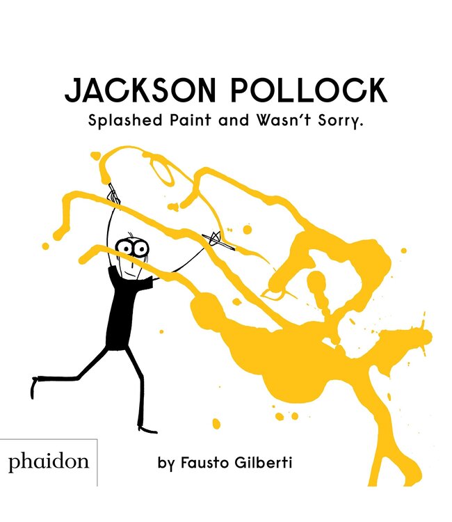 Book, Jackson Pollock Splashed Paint