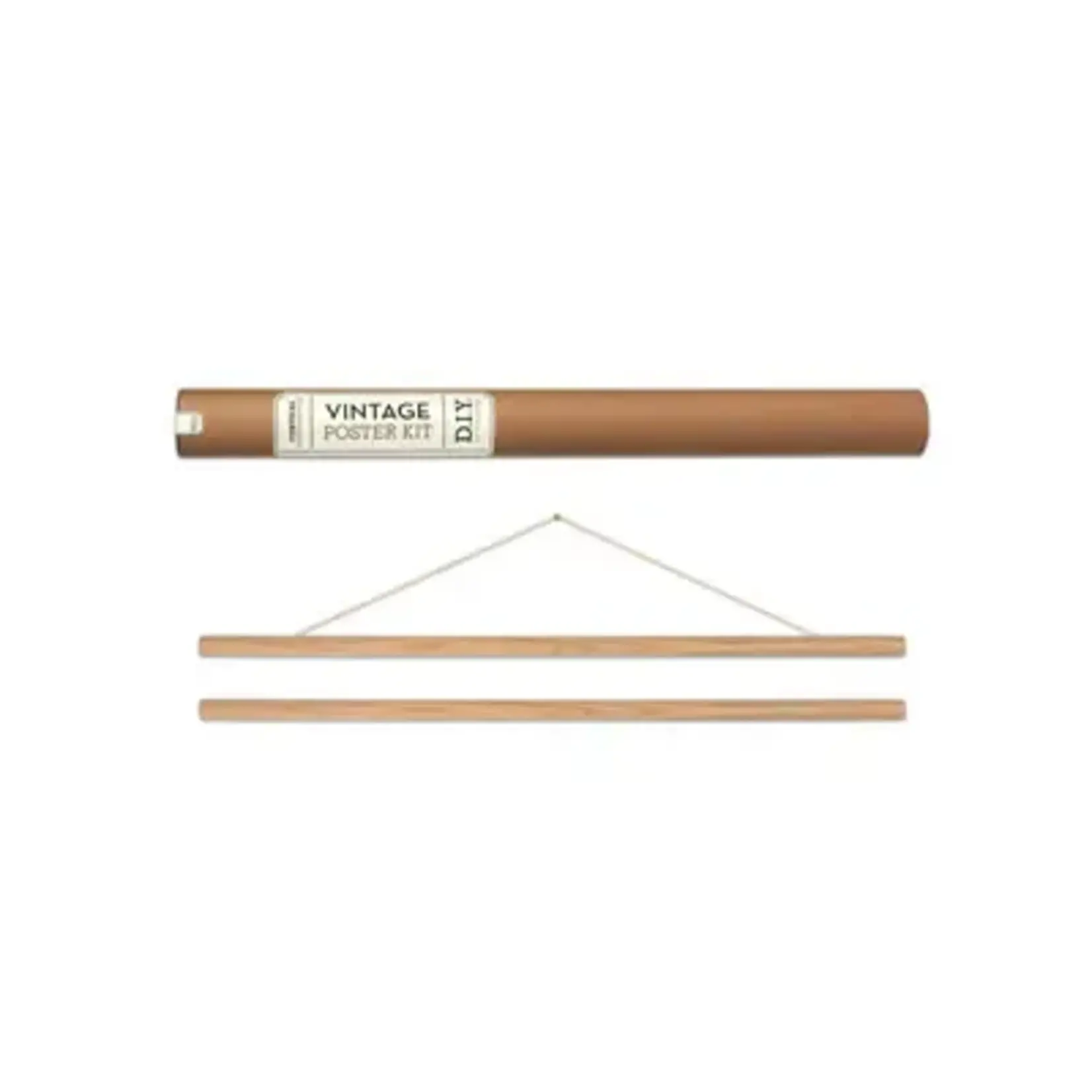 Poster Kit, Wooden Vertical