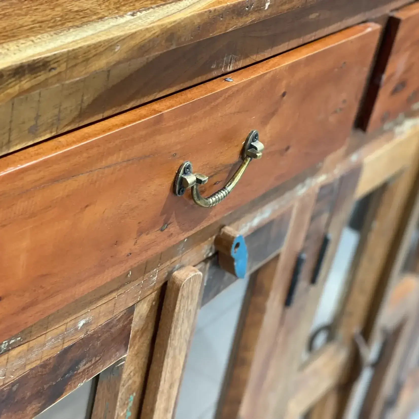 Sideboard, Wooden 6 Doors