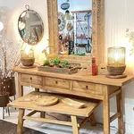Table, Wooden Mao 3 Drawer