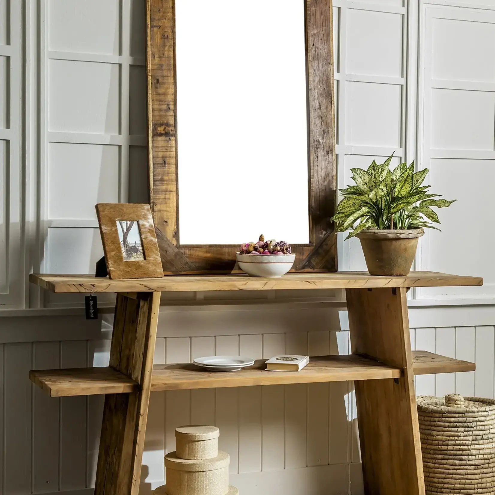 Table, Reclaimed Wood Console