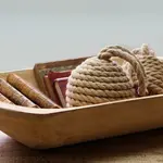 Bowl, Medium Wooden Dough