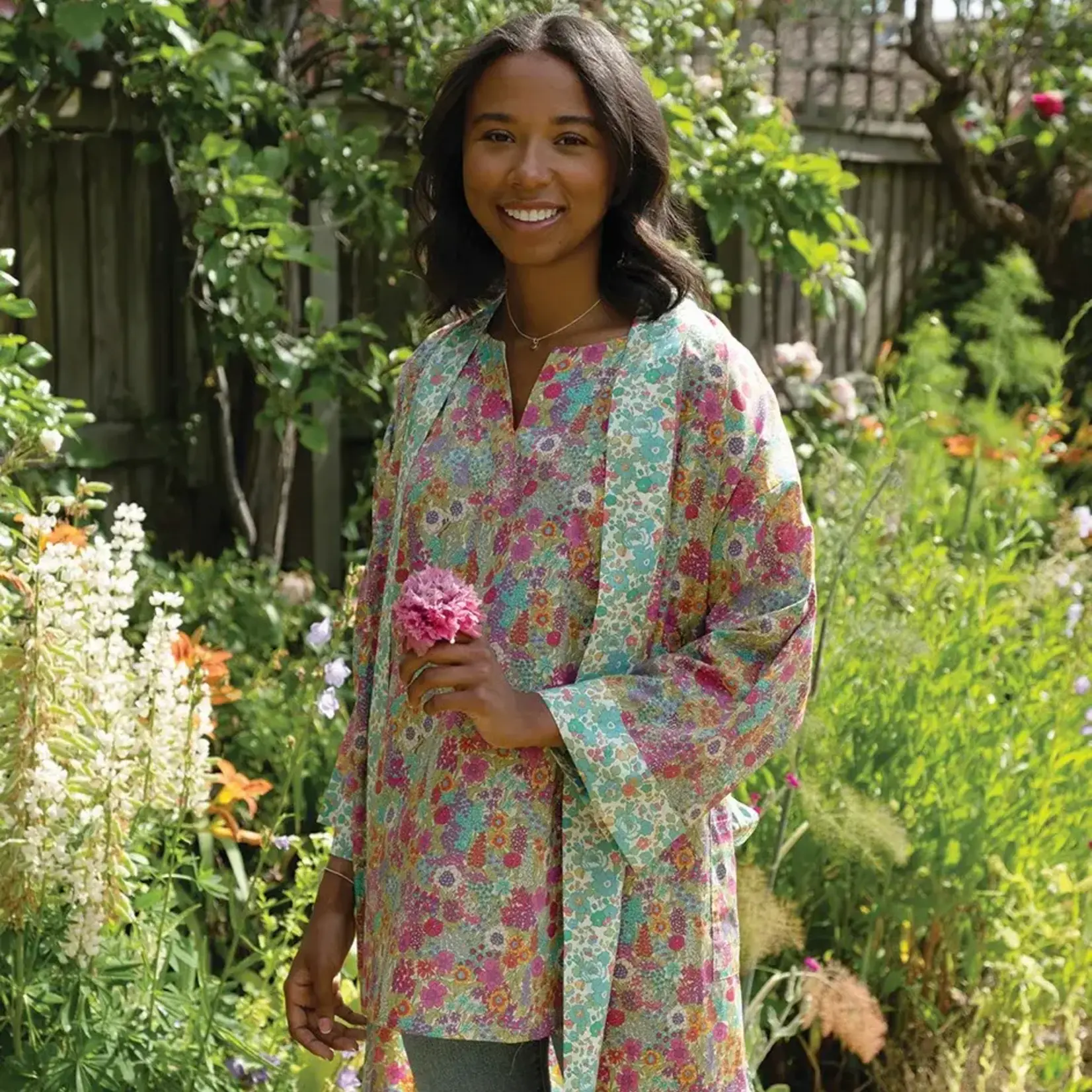 Kimono, Liberty Ciara Lime