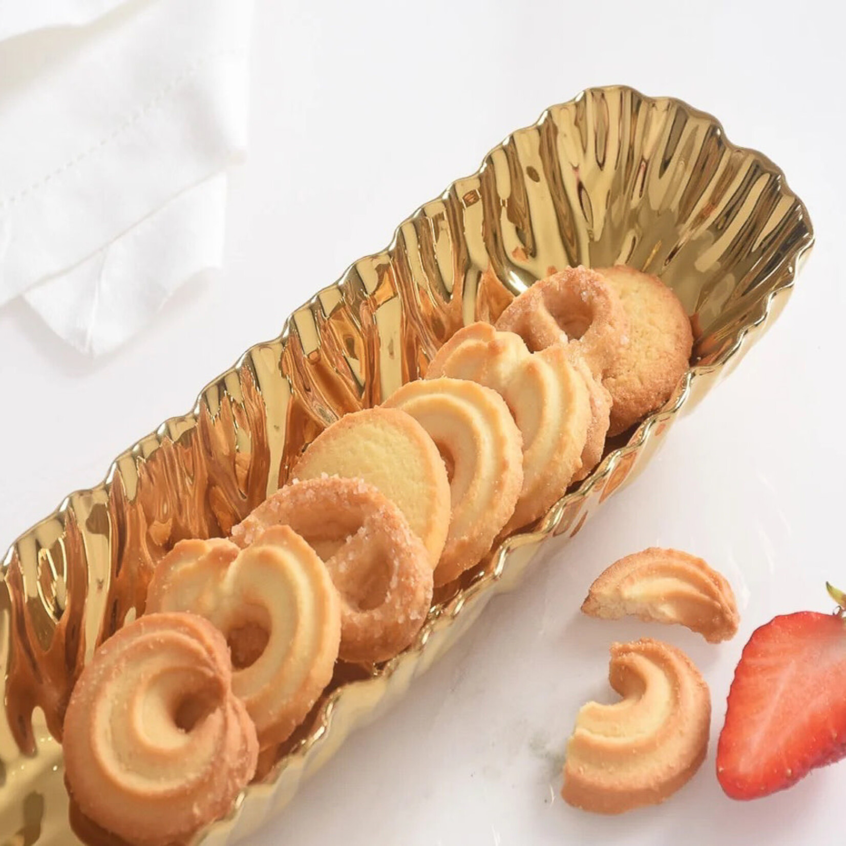 Dish, Cracker Tray Mascali Gold