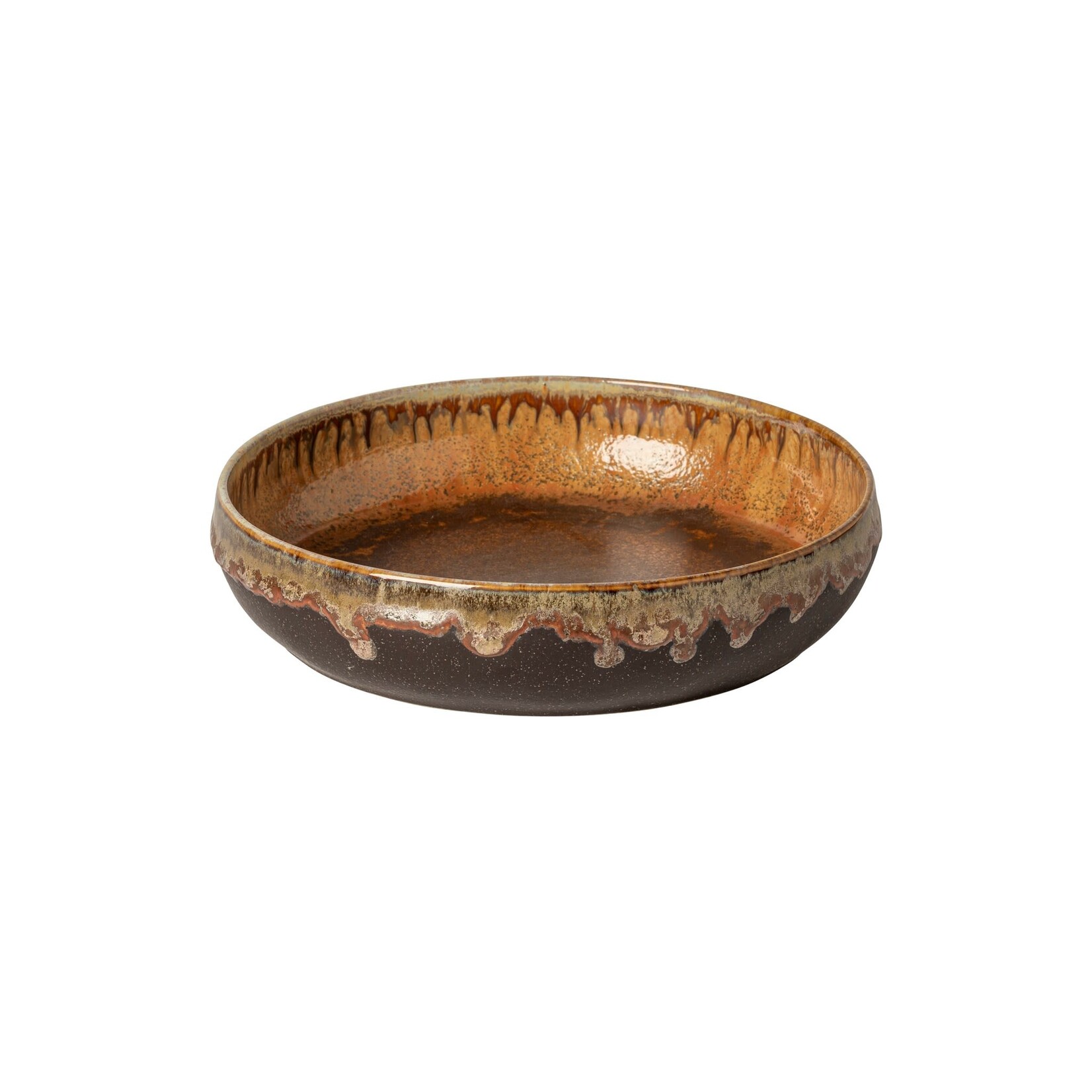 Bowl, Poterie Mocha Soup/Pasta 9 in
