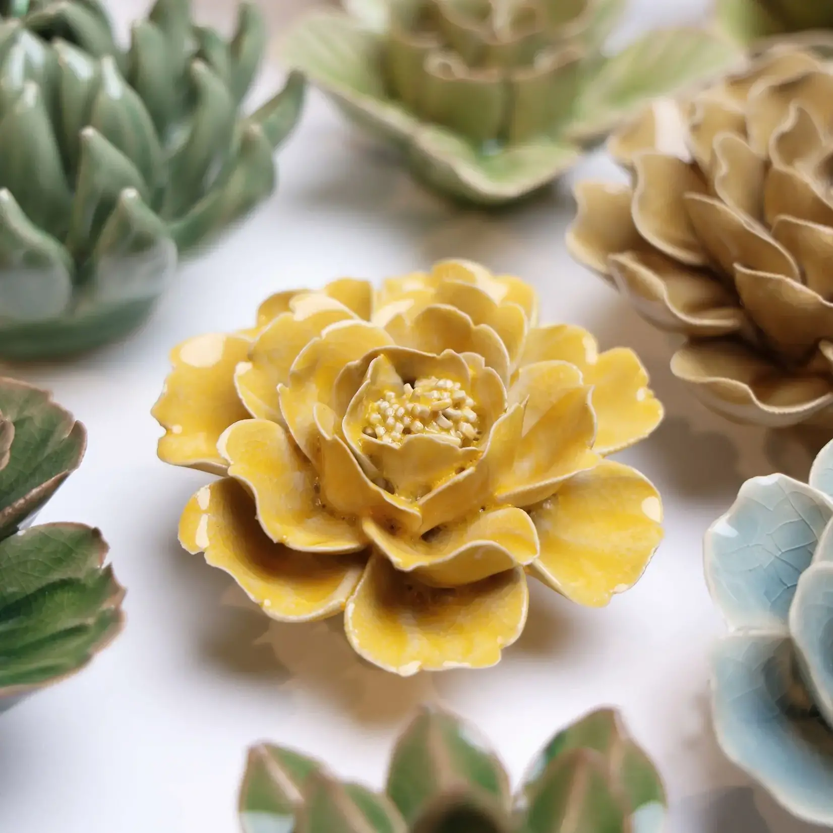 Ceramic Flower, Small