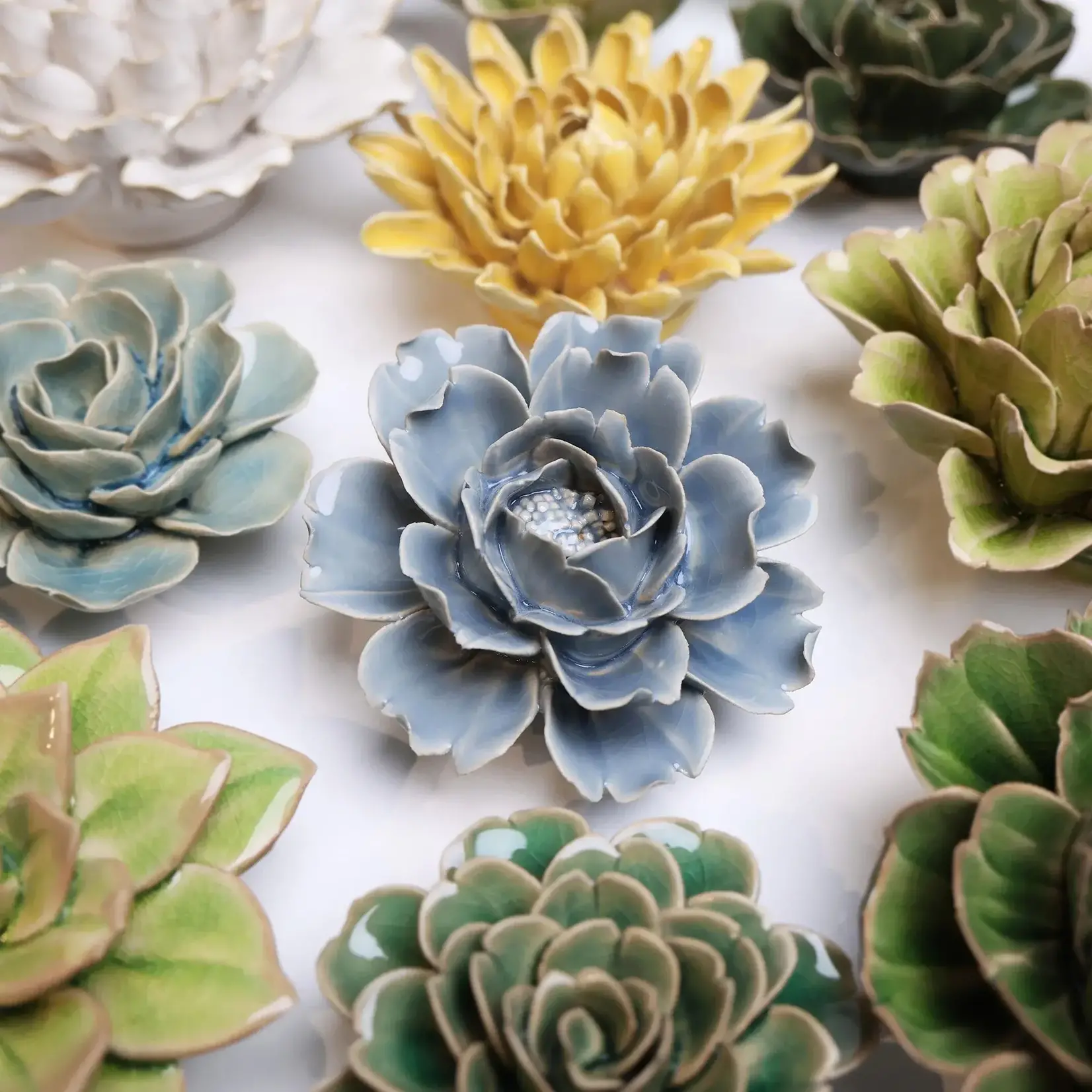 Ceramic Flower, Small