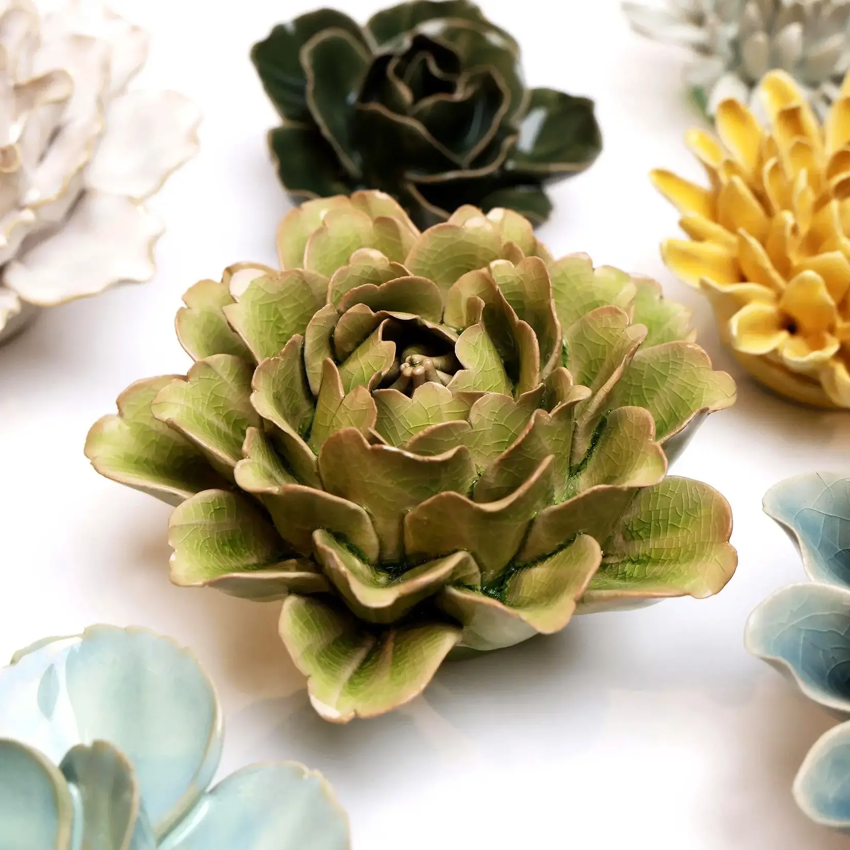 Ceramic Flower, Medium