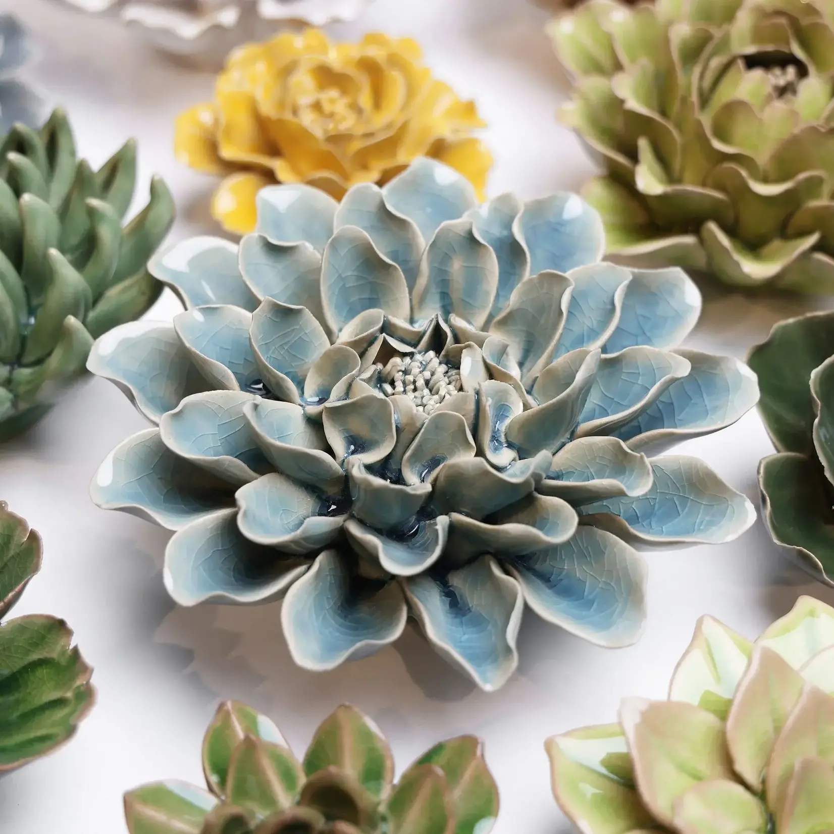 Ceramic Flower, Large