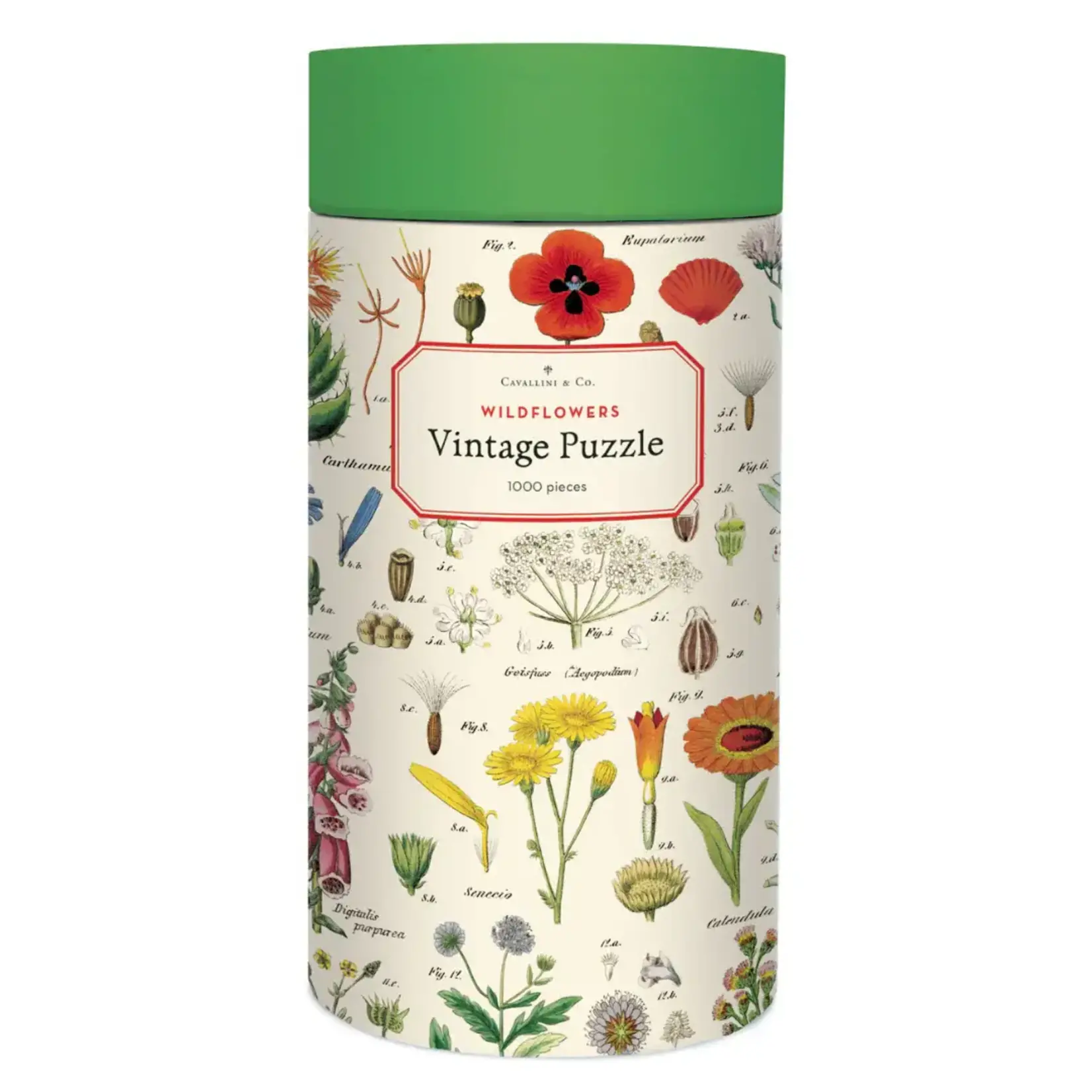 Puzzle, Vintage Florals