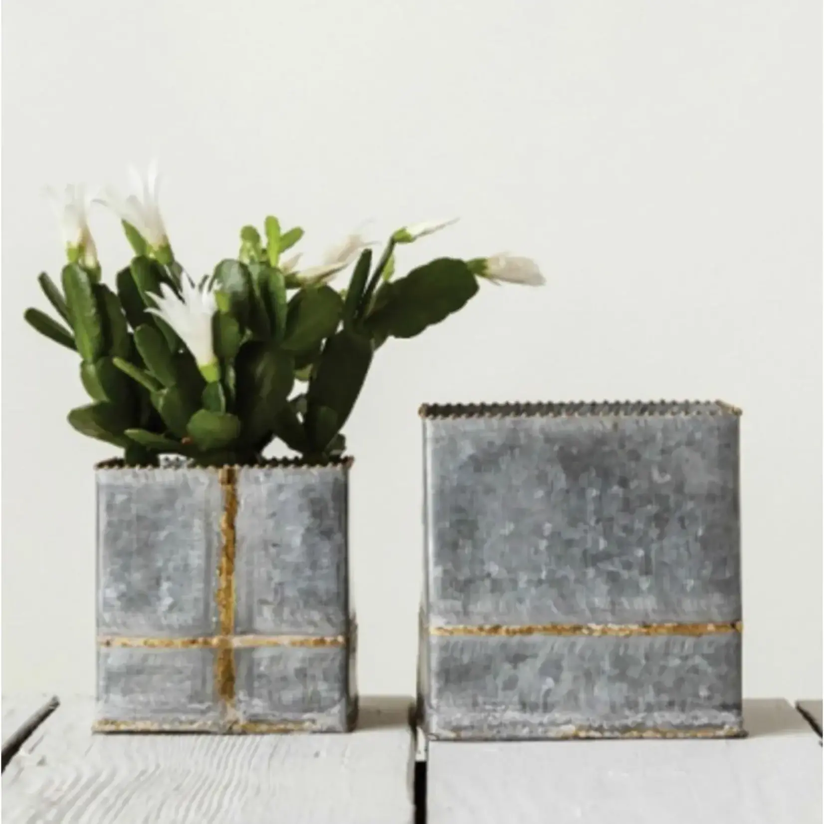 Planter, Iron Square