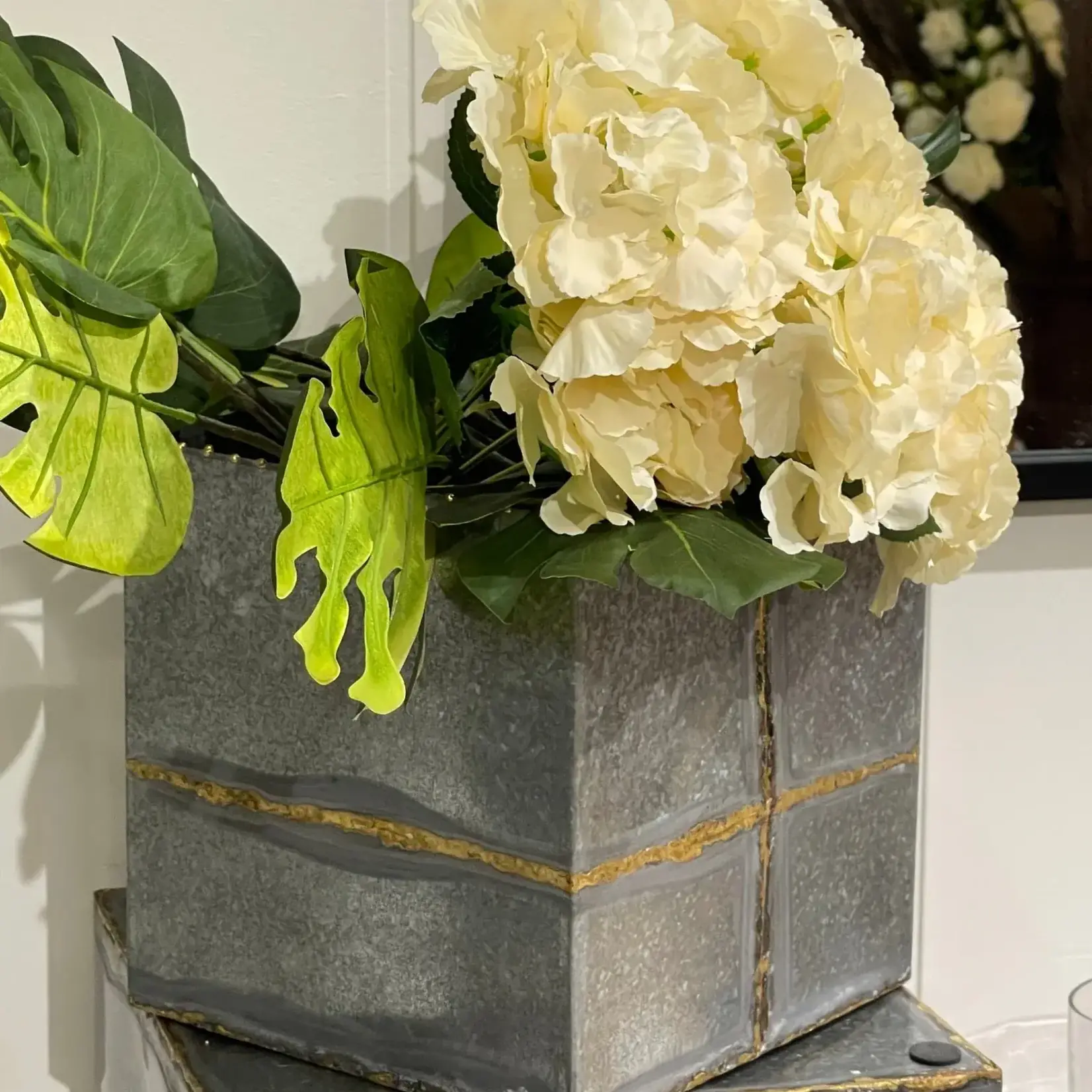 Planter, Iron Square