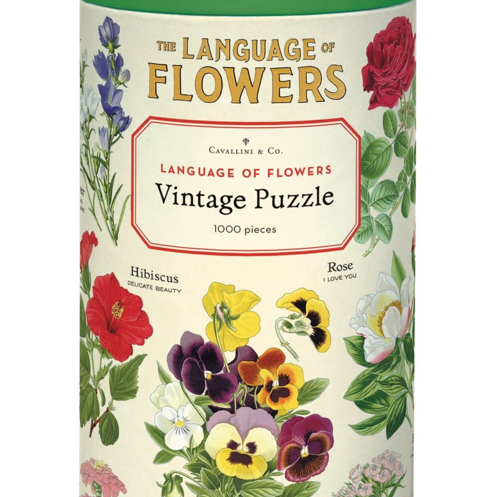 Puzzle, Vintage Florals
