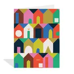 Card, Colourful Homes
