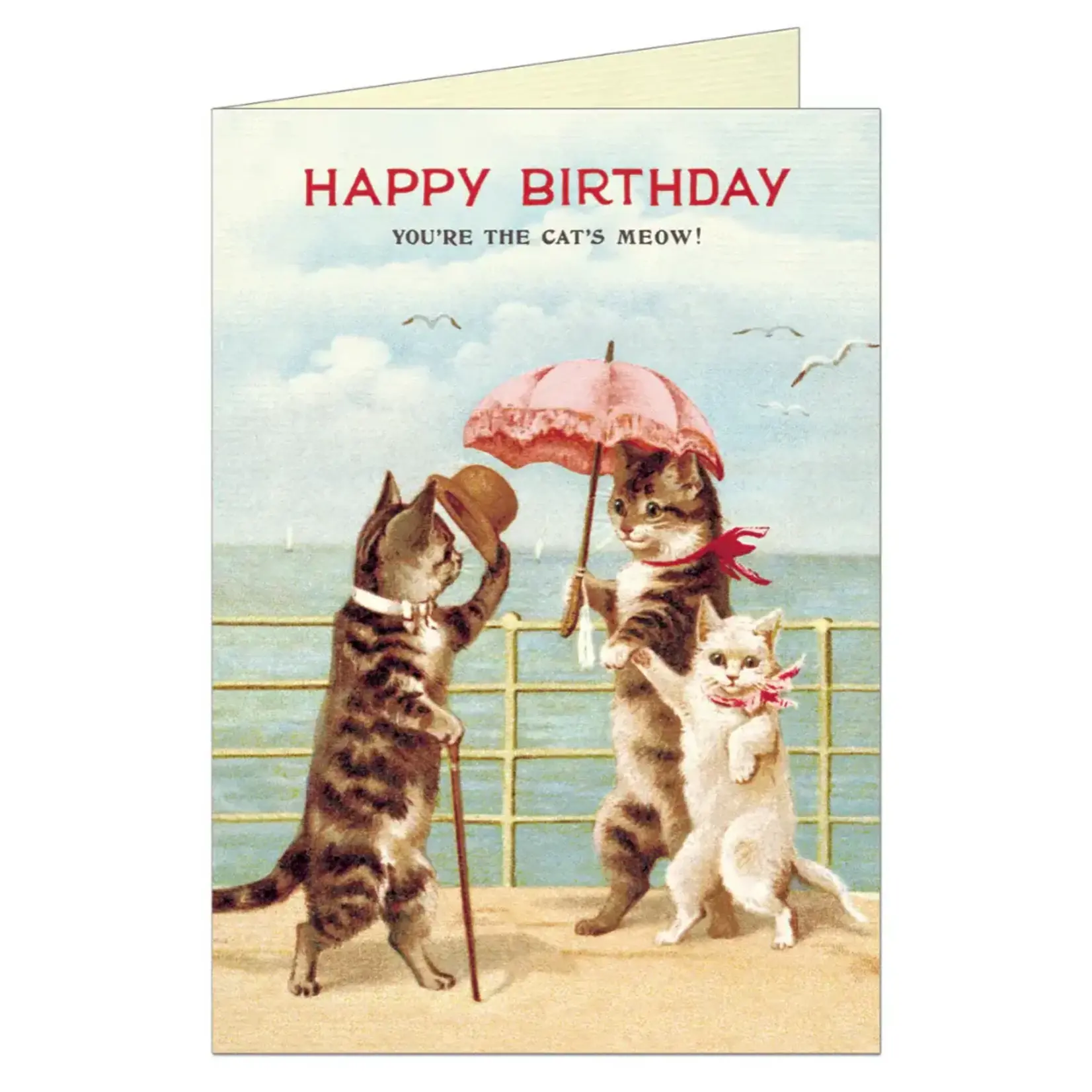 Card, Vintage Birthday
