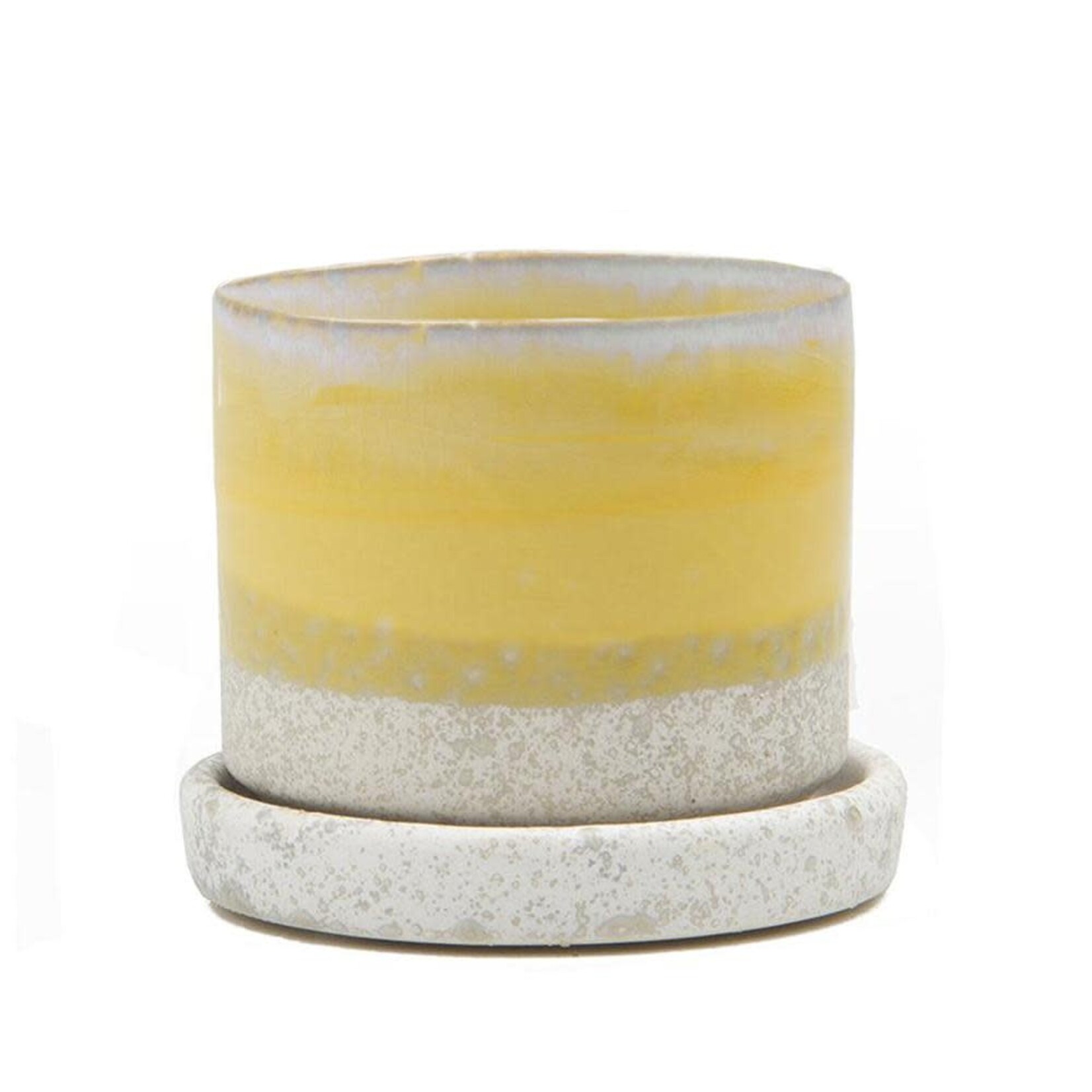 Pot, Yellow Layers w/s