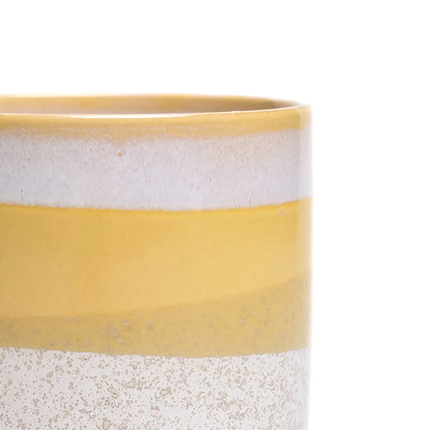 Pot, Yellow Layers w/s