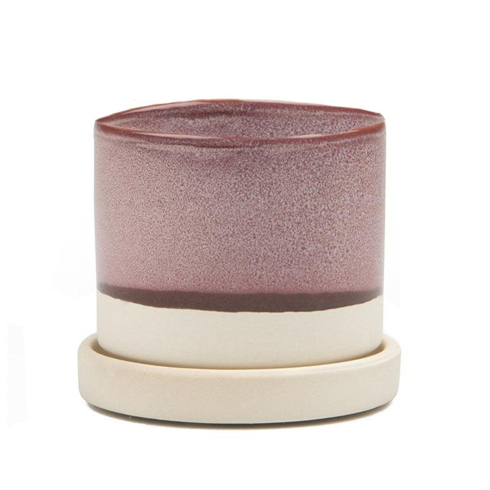 Pot, Burgundy w/s