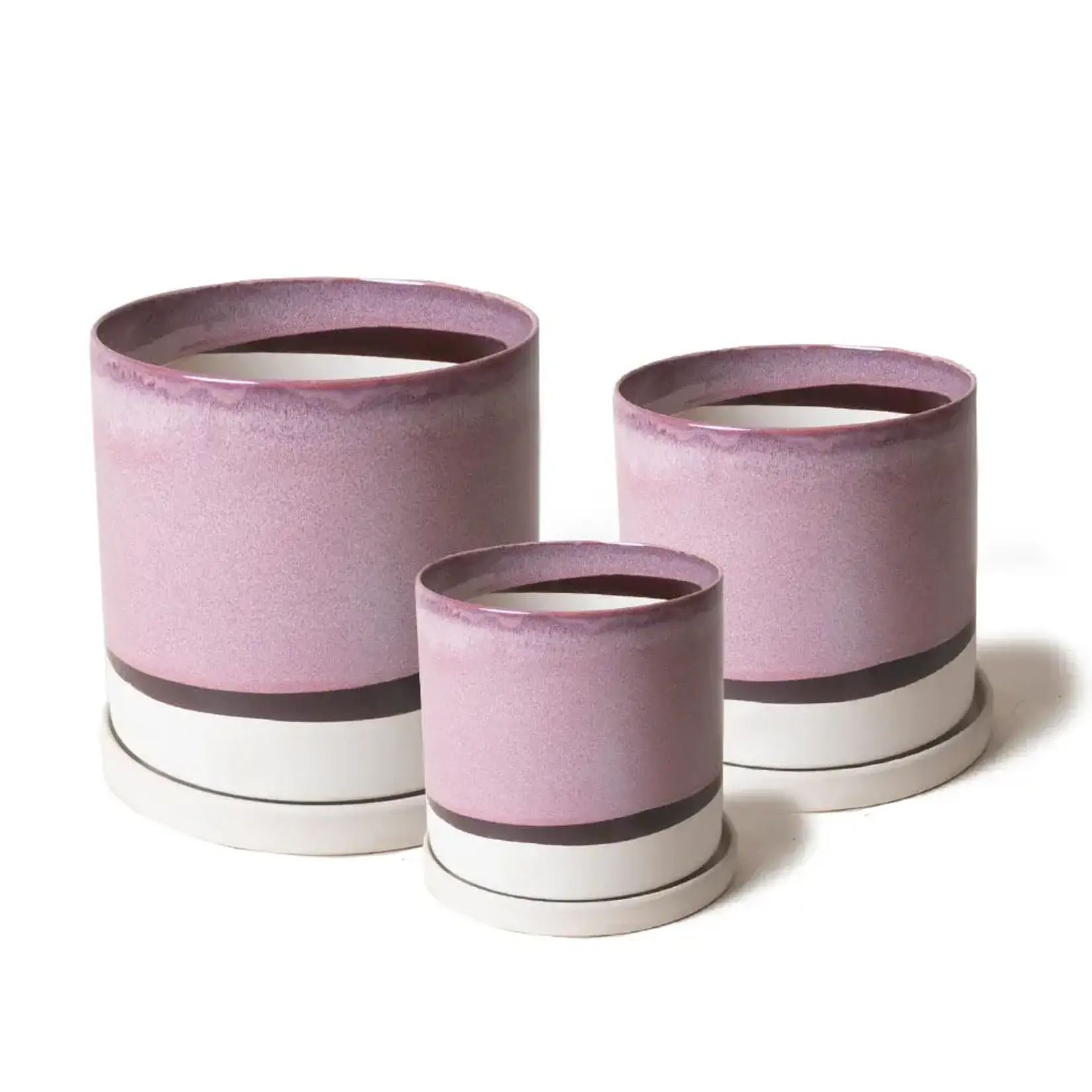 Pot, Burgundy w/s