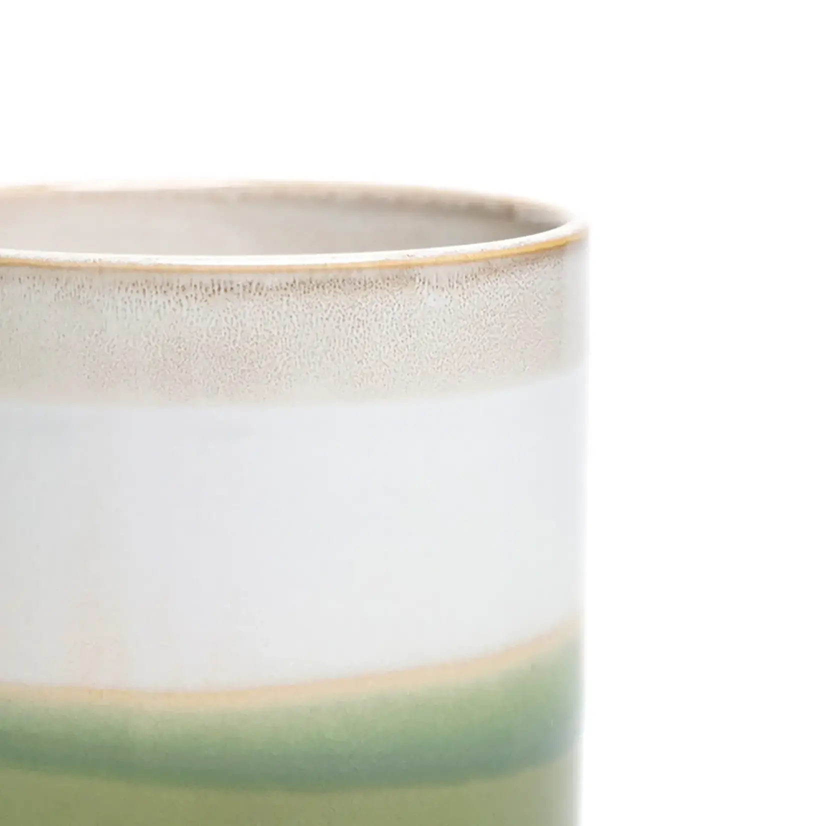Pot, Green Layers w/s