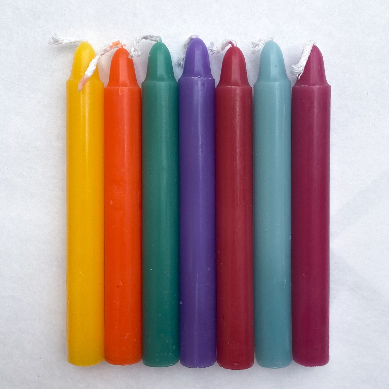Chime Candles, Multicolour 10pc