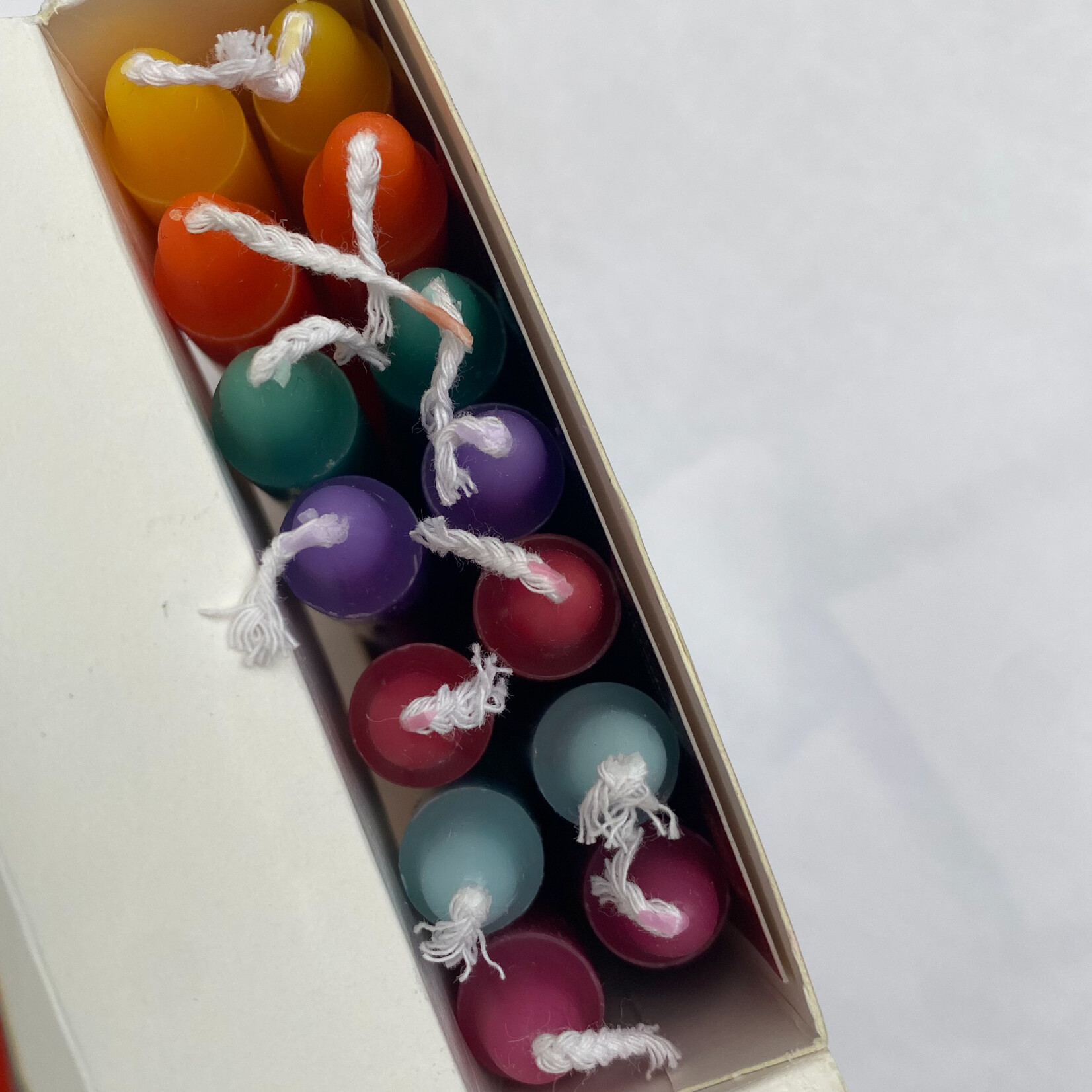 Chime Candles, Multicolour 10pc