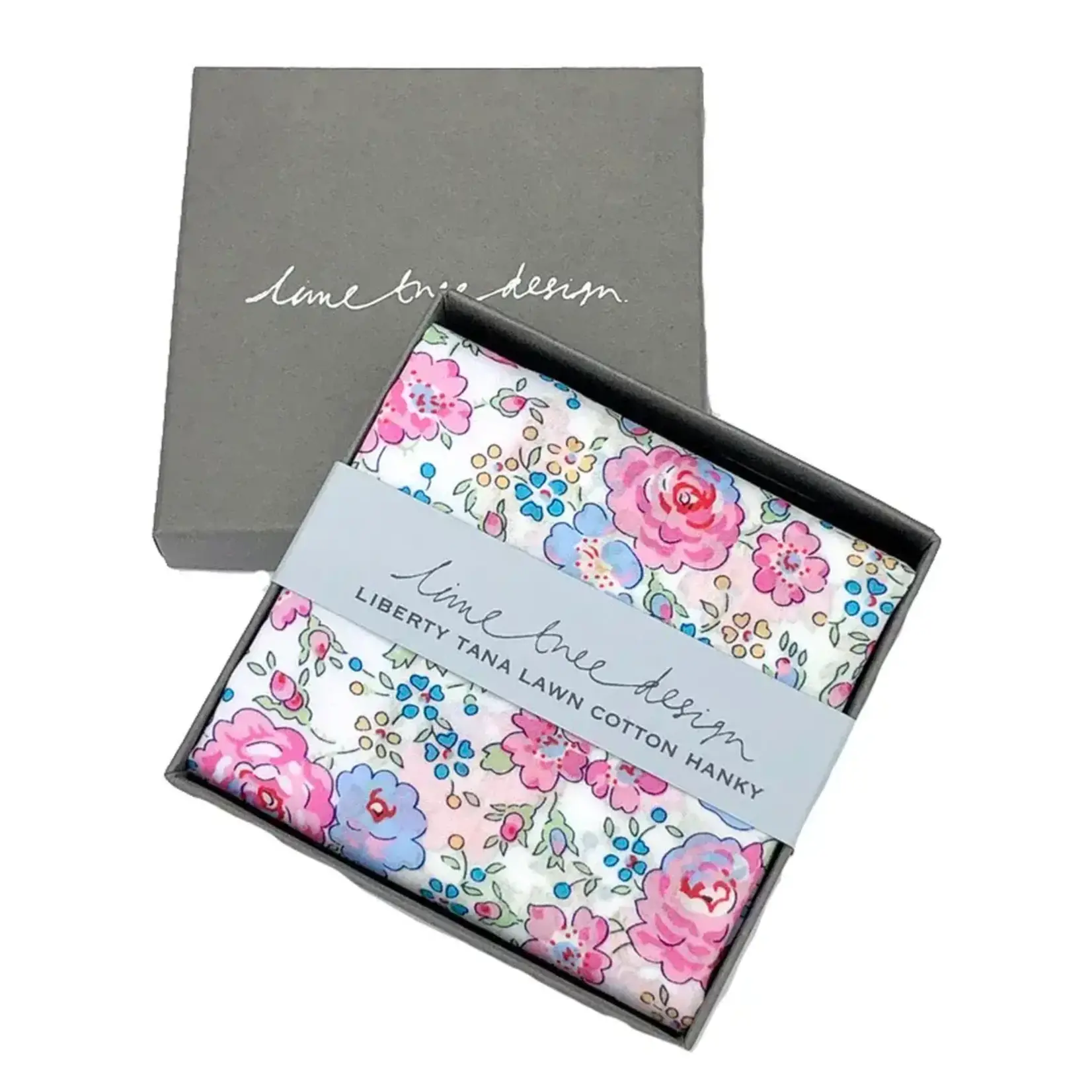 Hankie, Liberty Cotton Floral Asst.