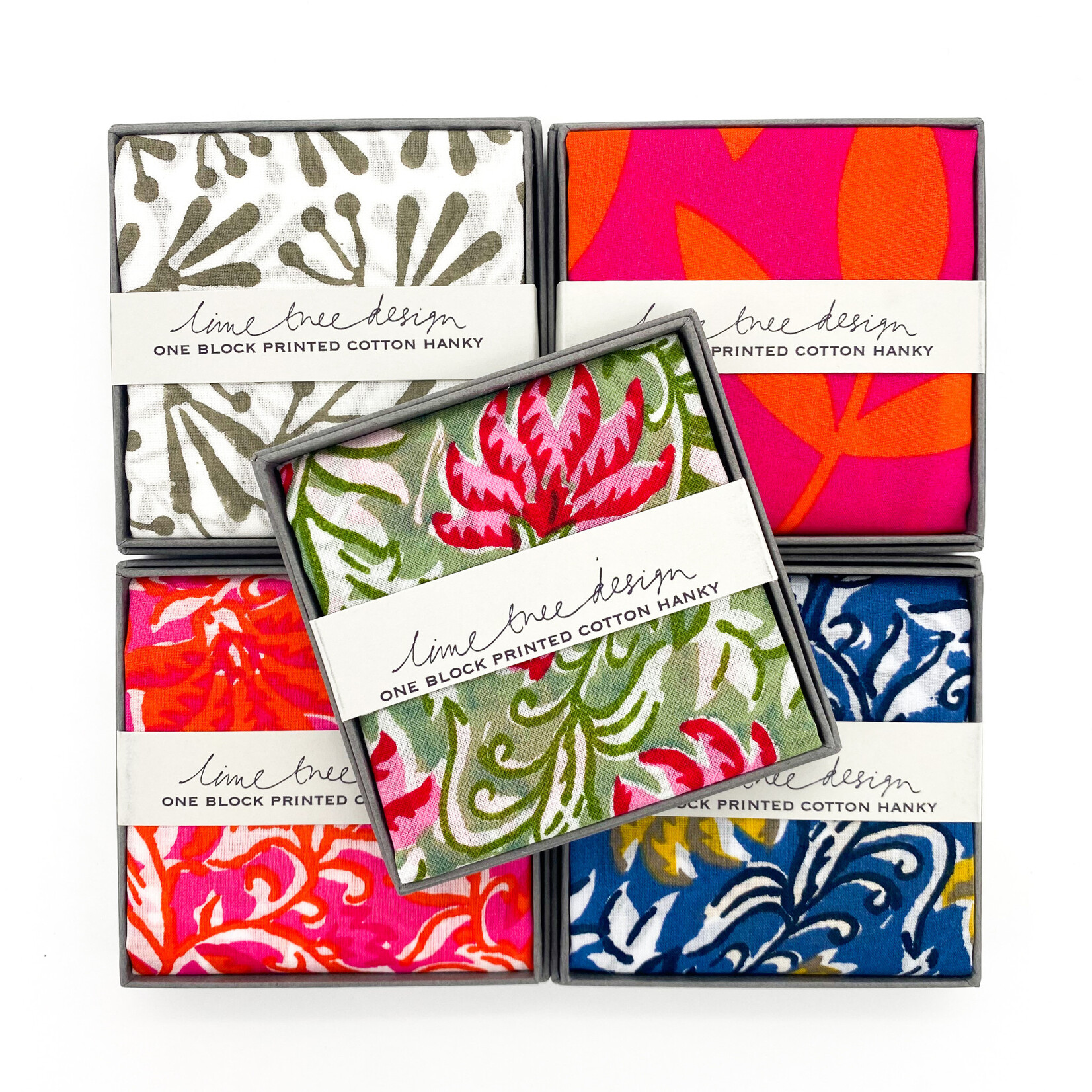 Hankie, Printed Cotton Asst.